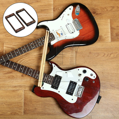 BQLZR Guitar Pickup Frame, Rosewood, Suitable For Luthiers