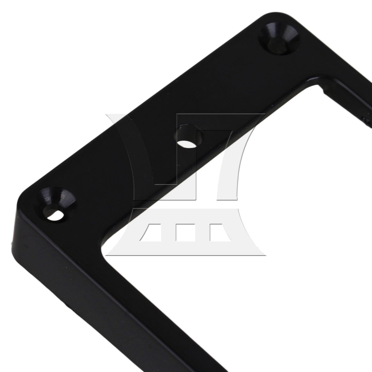 BQLZR Electric Guitar Pickup Frame, Rosewood, Suitable For Luthiers, Black