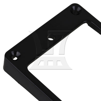 BQLZR Electric Guitar Pickup Frame, Rosewood, Suitable For Luthiers, Black