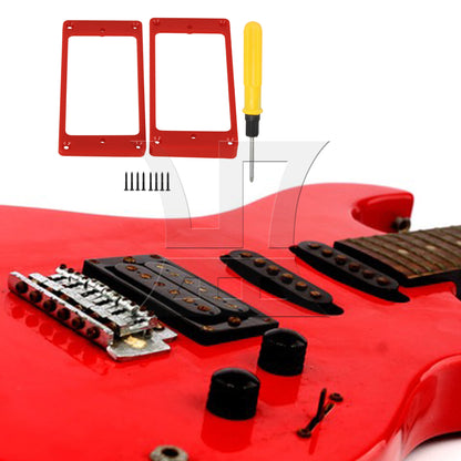 BQLZR Electric Guitar Pickup Frame, Rosewood, Suitable For Luthiers