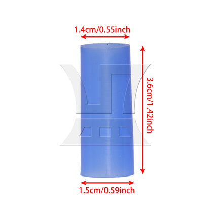 BQLZR Alto Saxophone Neck Silicone Sleeve, Not Easily Deformed, Red, Royal Blue, Black