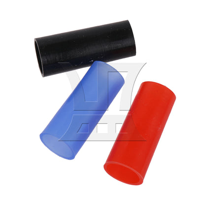 BQLZR Alto Saxophone Neck Silicone Sleeve, Not Easily Deformed, Red, Royal Blue, Black