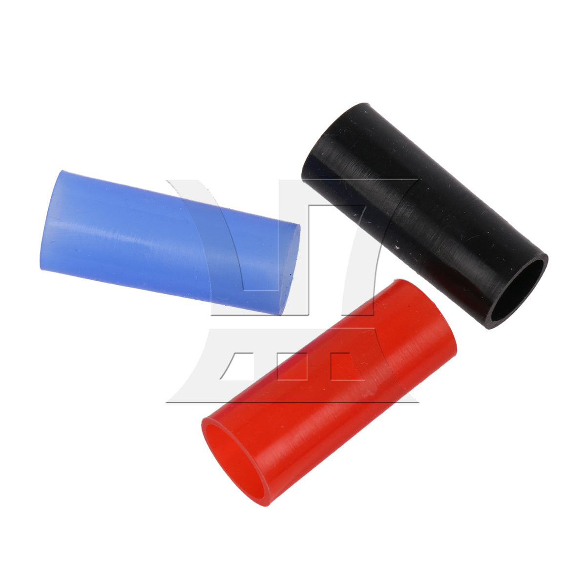 BQLZR Alto Saxophone Neck Silicone Sleeve, Not Easily Deformed, Red, Royal Blue, Black