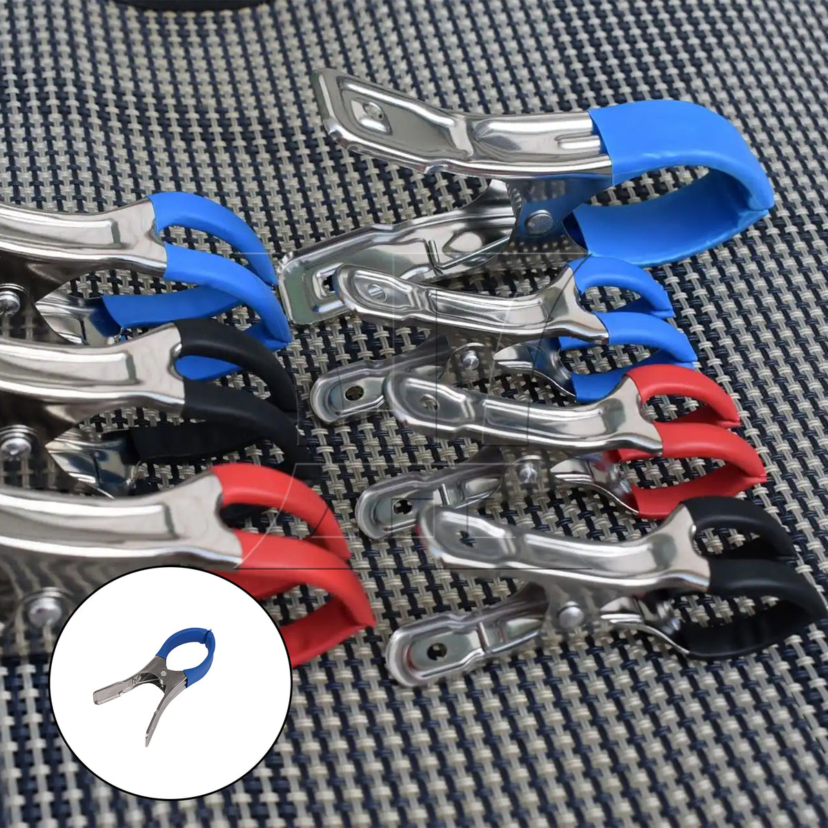 BQLZR Saxophone Button Keyboard Indentation Clamp Repair Tool, High Quality Material, Used To Repair Clarinet, 2.56 Inch Opening