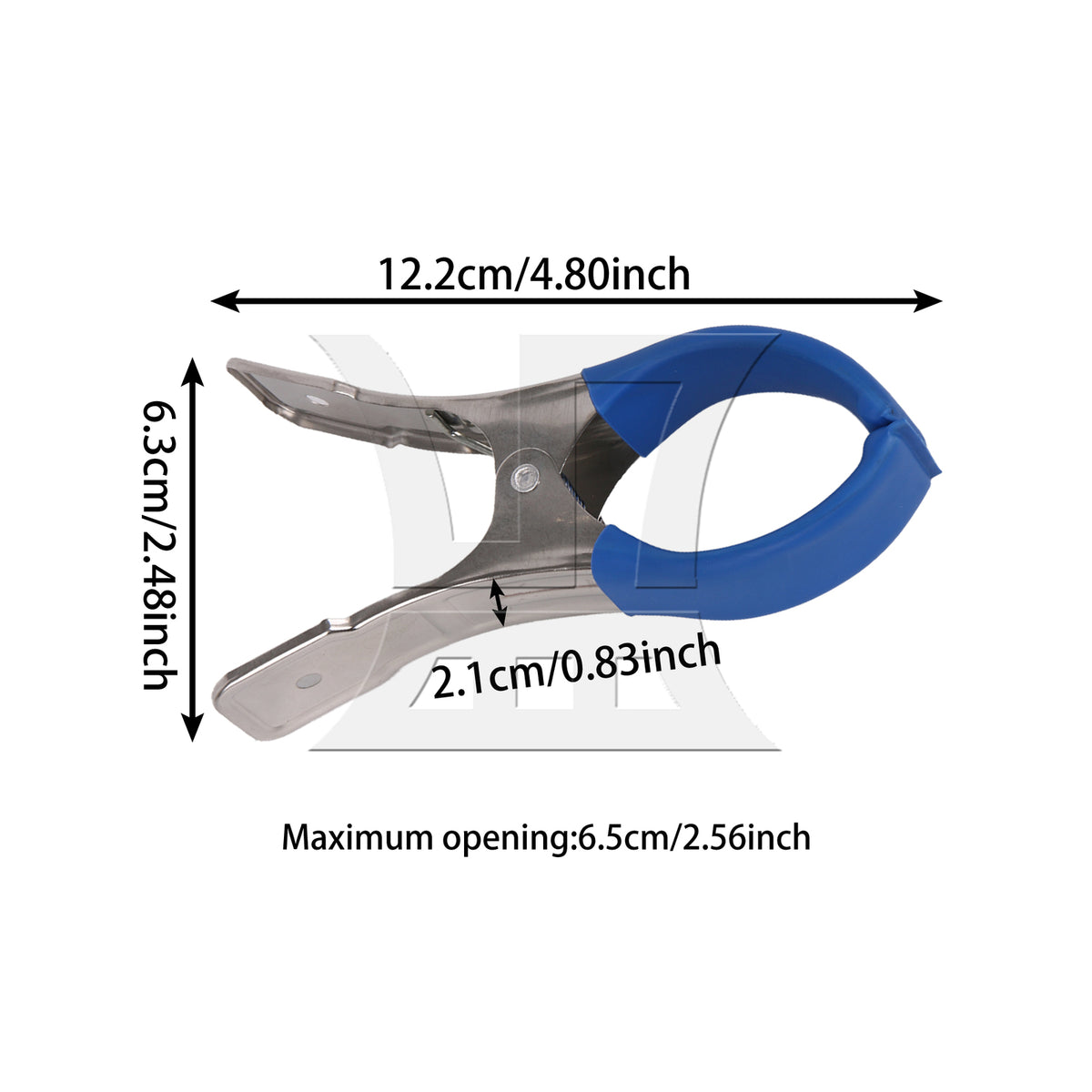 BQLZR Saxophone Button Keyboard Indentation Clamp Repair Tool, High Quality Material, Used To Repair Clarinet, 2.56 Inch Opening