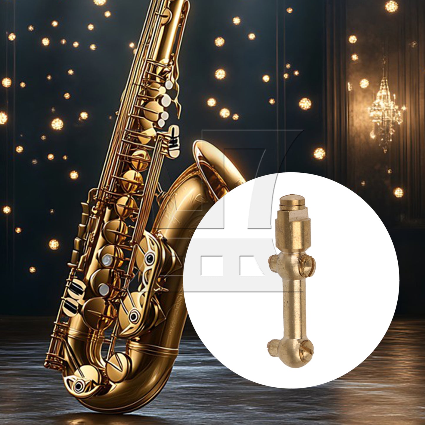 BQLZR Alto/Tenor Saxophone Adjustment Screw Rod For Repairing Tool, 1.50inch Length 0.43inch Width