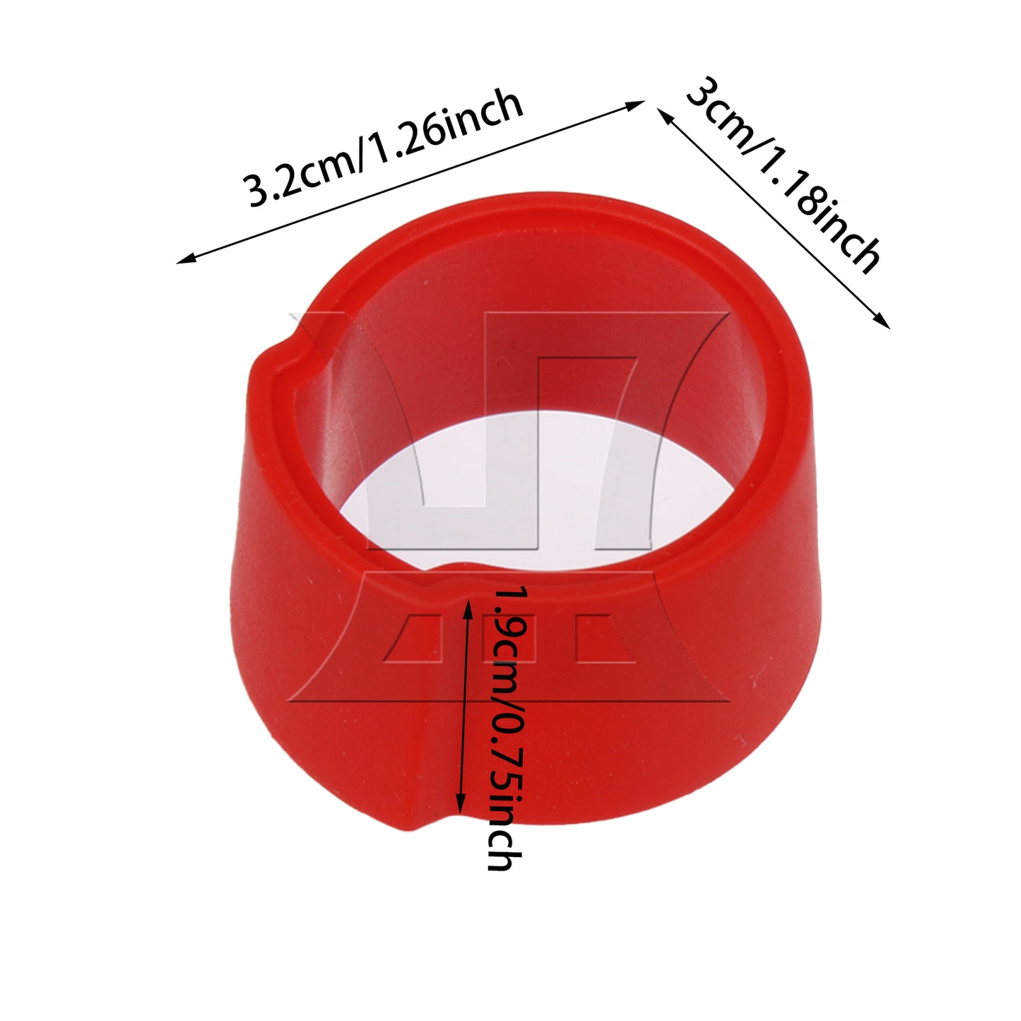 BQLZR Tenor Saxophone Mouthpiece Ligature Fastener, Sturdy Material, 1.26x1.18x0.75 Inches