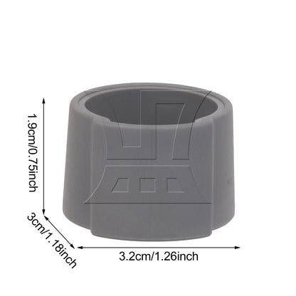 BQLZR Tenor Saxophone Mouthpiece Ligature Fastener, Fast And Precise Tightening, 1.26x1.18x0.75 Inches Gray