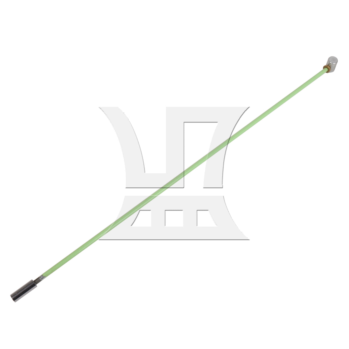 BQLZR 1PC Electric Guitar Steel Truss Rod Two Way Adjustment Tool 438mm Overall Length with Copper Sheet Wrench Green High-quality Metal
