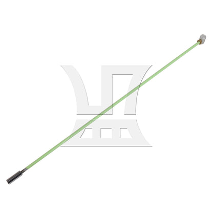 BQLZR 1PC Electric Guitar Steel Truss Rod Two Way Adjustment Tool 438mm Overall Length with Copper Sheet Wrench Green High-quality Metal