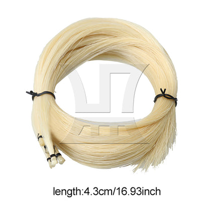 BQLZR 1pc Violin Bow Hair 83cm White for Violin Repair Replacement Parts