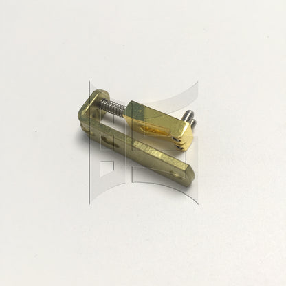 BQLZR 1pc Tremolo Bridge Saddle Split Type Gold Electric Guitar Bridge Guitar String Guitar String Saddle