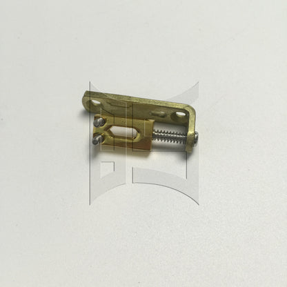 BQLZR 1pc Tremolo Bridge Saddle Split Type Gold Electric Guitar Bridge Guitar String Guitar String Saddle