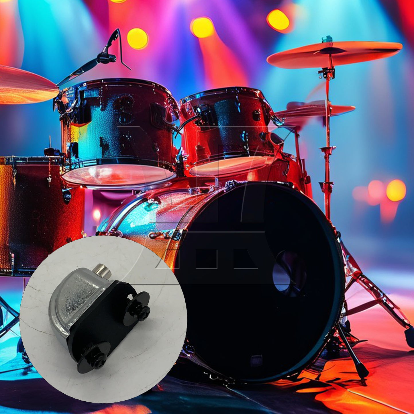 BQLZR 1pc Snare Drum Lug for Drum Set Installation