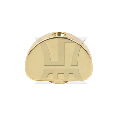 BQLZR 1pc Semicircle Tuning Peg Button Golden Folk Guitar Electric Guitar Knob Knob Head Chord
