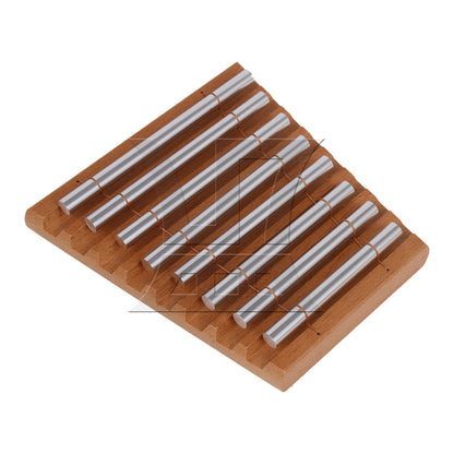 BQLZR 1pc 8 Tone Hand Chime Log Color Percussion Instrument
