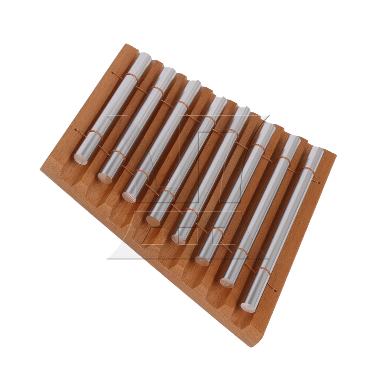 BQLZR 1pc 8 Tone Hand Chime Log Color Percussion Instrument