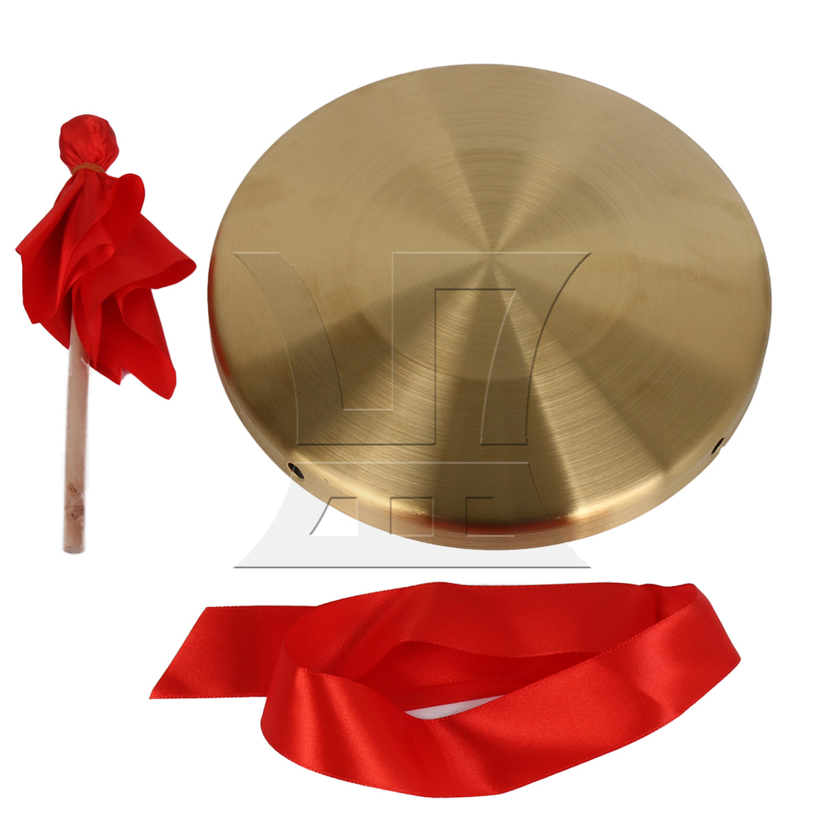 BQLZR 1 Set Chinese Gong with Beater 22cm Diameter for Store Opening Celebration