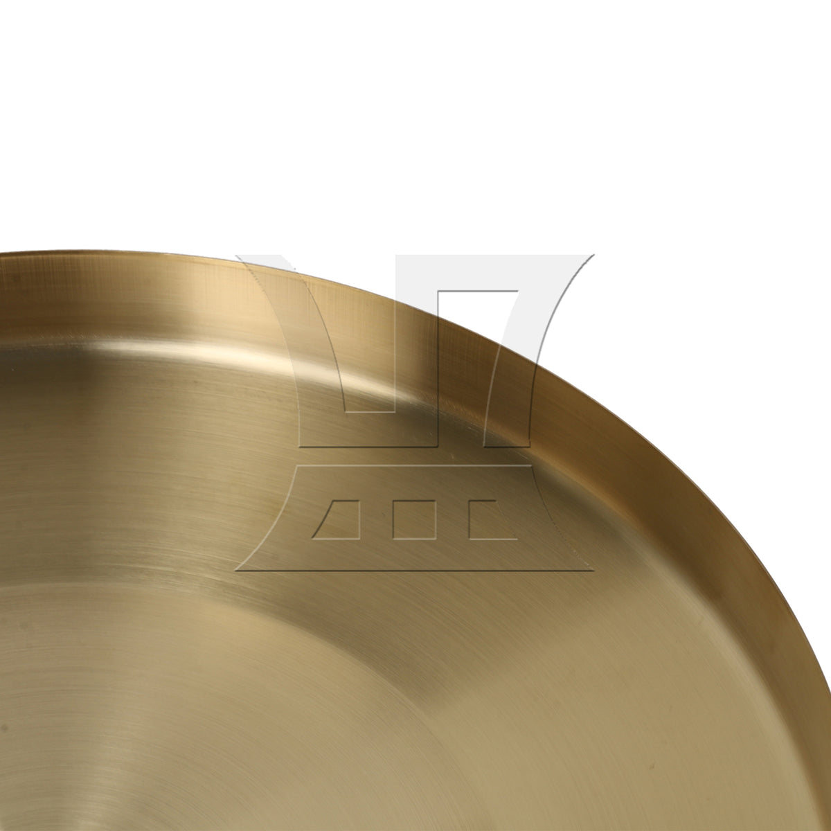 BQLZR 1 Set Chinese Gong with Beater 32cm Diameter for Store Opening Celebration