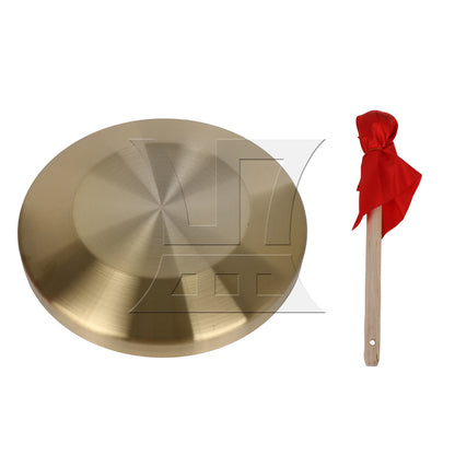 BQLZR 1 Set Chinese Gong with Beater 32cm Diameter for Store Opening Celebration