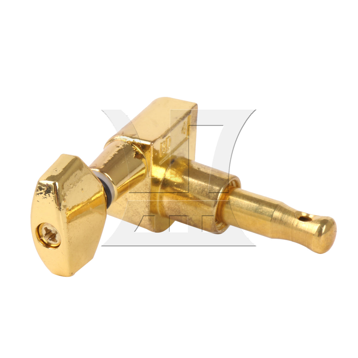 BQLZR 1pc Guitar Fully Enclosed Small Handle Accurate String Right Hand Golden Suitable for Electric Guitars