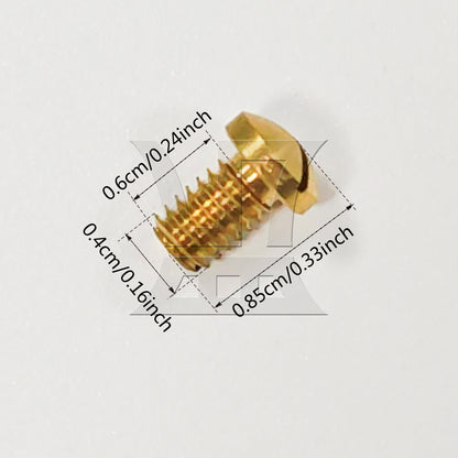 BQLZR 1pc Saxophone Repair Screw M4 for Saxophone Repair