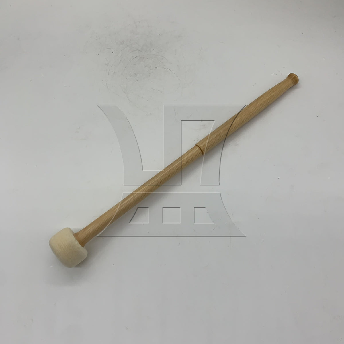 BQLZR 1pc Drum Mallet 14inch Wool Felt Drum Stick for Marching Drum