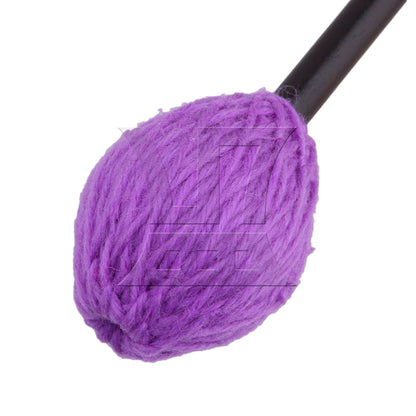 BQLZR 1pc Marimba Mallet 40mm Purple 16 Inches Marimba Hammer Wooden Hammer