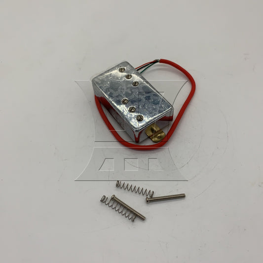 BQLZR 1pc Guitar Bridge Pickup Silver Frameless Electric Guitar Dual Coil Pickup Electric Guitar Accessories