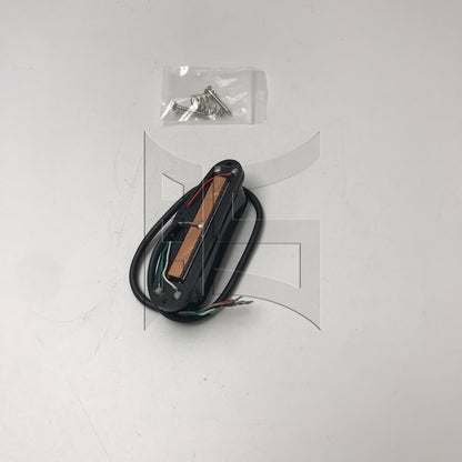 BQLZR 1pc Dual Track Pickup Black Electric Guitar Dual Track Pickup Electric Guitar Accessories