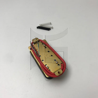 BQLZR 1pc Electric Guitar Double Coil Board Pickup Black Red Wire for Noise Cancellation