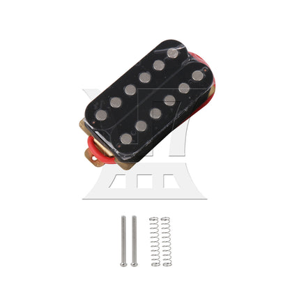 BQLZR 1pc Electric Guitar Double Coil Board Pickup Black Red Wire for Noise Cancellation