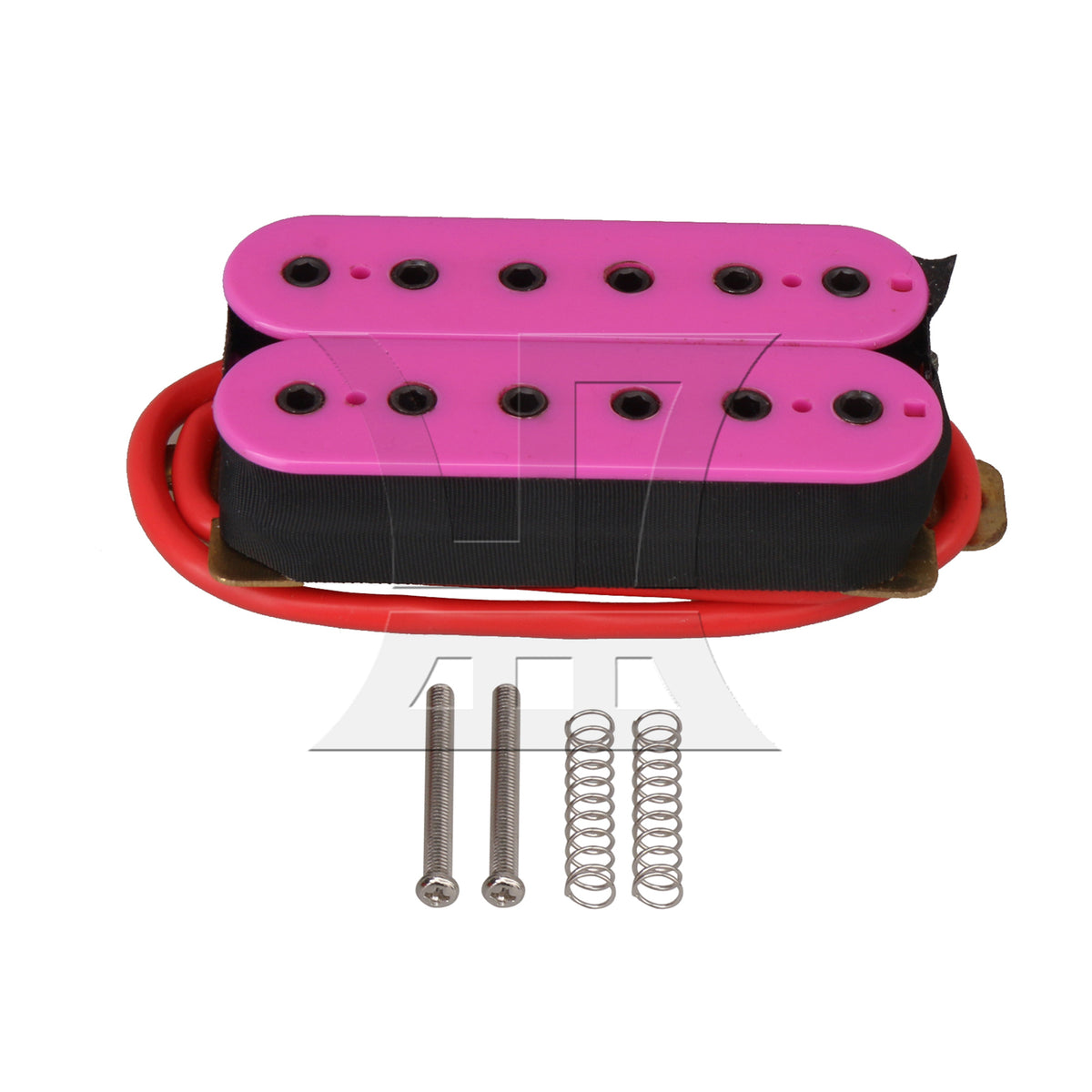 BQLZR 1pc Guitar Bridge Pickup Purple Red Wire Hbbc-Pp-Xbb Electric Guitar Dual Coil Pickup Electric Guitar Accessories