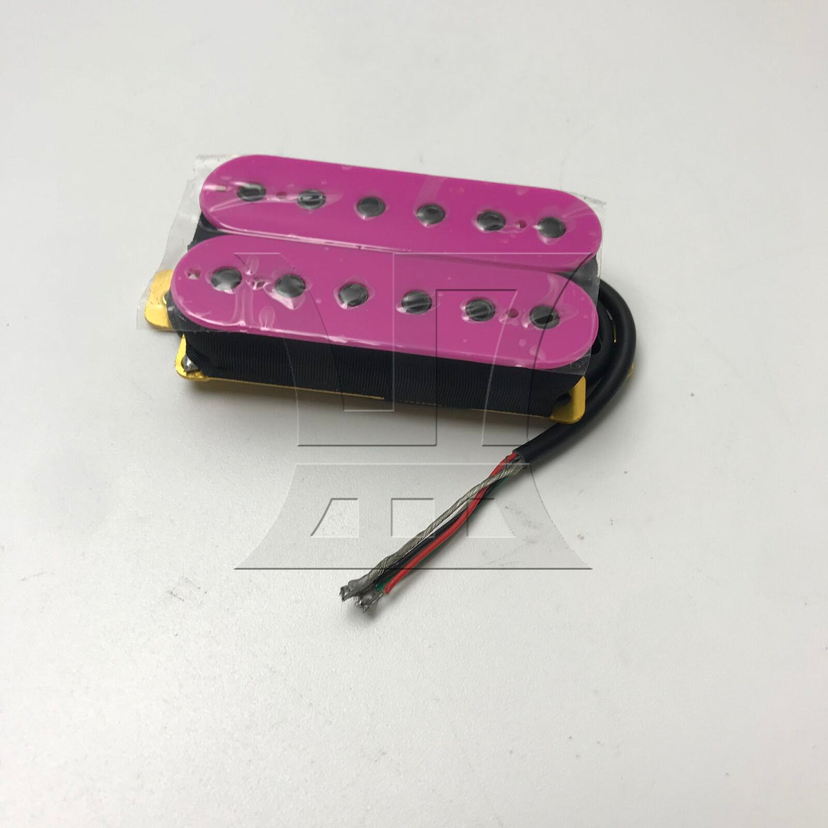 BQLZR 1pc Guitar Neck Pickup Purple Black Wire Hbbc-Pp-Xbb Electric Guitar Dual Coil Pickup Electric Guitar Accessories