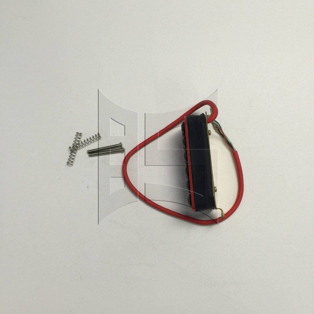 BQLZR 1pc Electric Guitar Double Coil Bridge Pickup Red Wire for Eliminating Noise