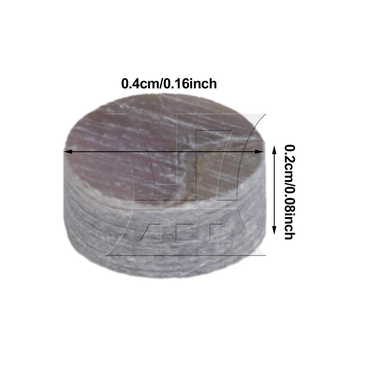 BQLZR 1pc Fingerboard Inlay Dot 4mm Pearl Season Guitar Fingerboard Round Sound Dot Cylindrical Dot Phonetic Dots