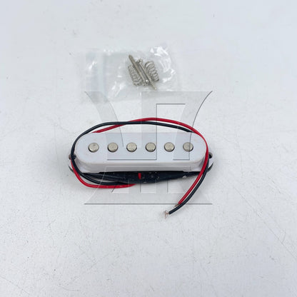 BQLZR 1pc Single Coil Pickup 50cm  White Single Coil Pickup Electric Guitar Accessories