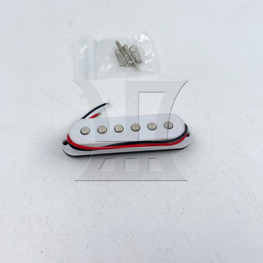 BQLZR 1pc Single Coil Pickup 50cm  White Single Coil Pickup Electric Guitar Accessories
