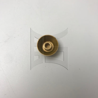 BQLZR 1pc Volume Tone Speed Control Knob Golden Electric Guitar Potentiometer Knob Cap