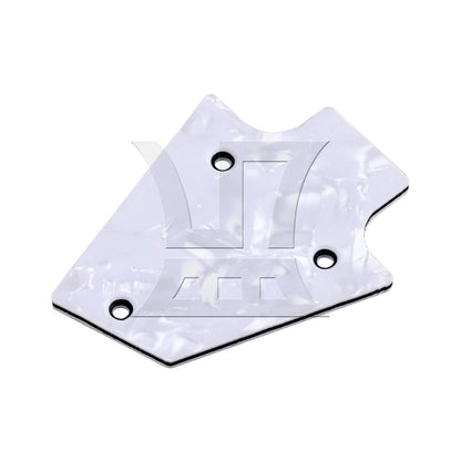 BQLZR 1pc White Pearl Truss Rod Cover for Protecting the Guitar
