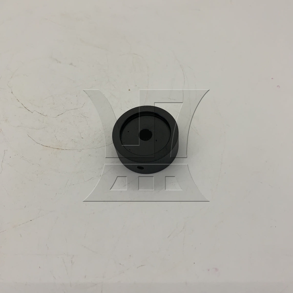BQLZR 1pc Aluminum Brushed Sandblasting Audio Fine Adjustment Knob 32x13x6mm Black for Musical Instrument Sound System