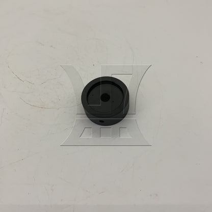 BQLZR 1pc Aluminum Brushed Sandblasting Audio Fine Adjustment Knob 32x13x6mm Black for Musical Instrument Sound System