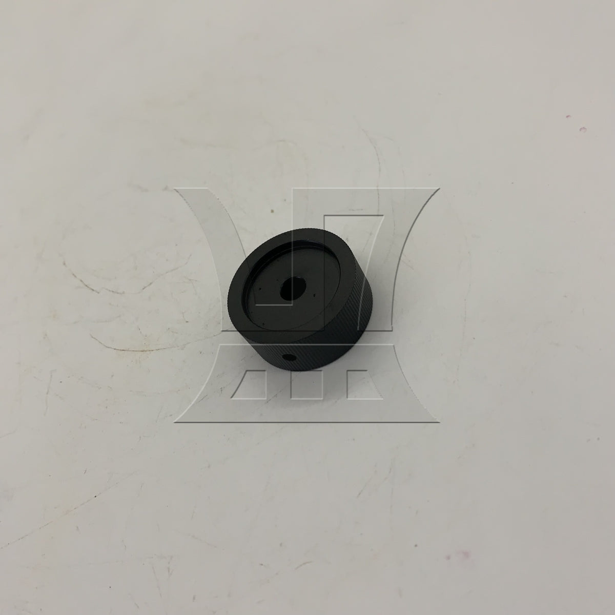 BQLZR 1pc Aluminum Brushed Sandblasting Audio Fine Adjustment Knob 32x13x6mm Black for Musical Instrument Sound System