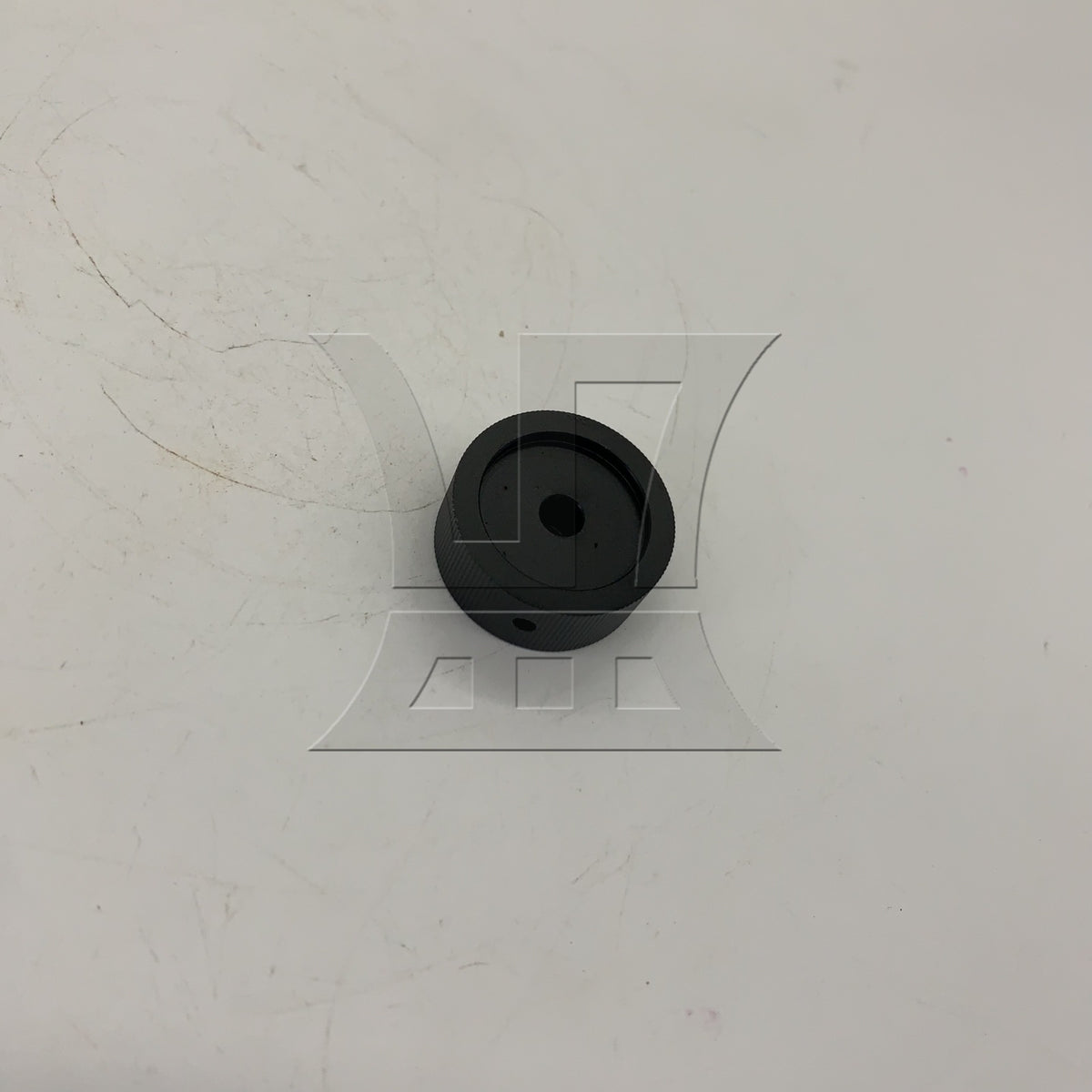 BQLZR 1pc Aluminum Brushed Sandblasting Audio Fine Adjustment Knob 32x13x6mm Black for Musical Instrument Sound System