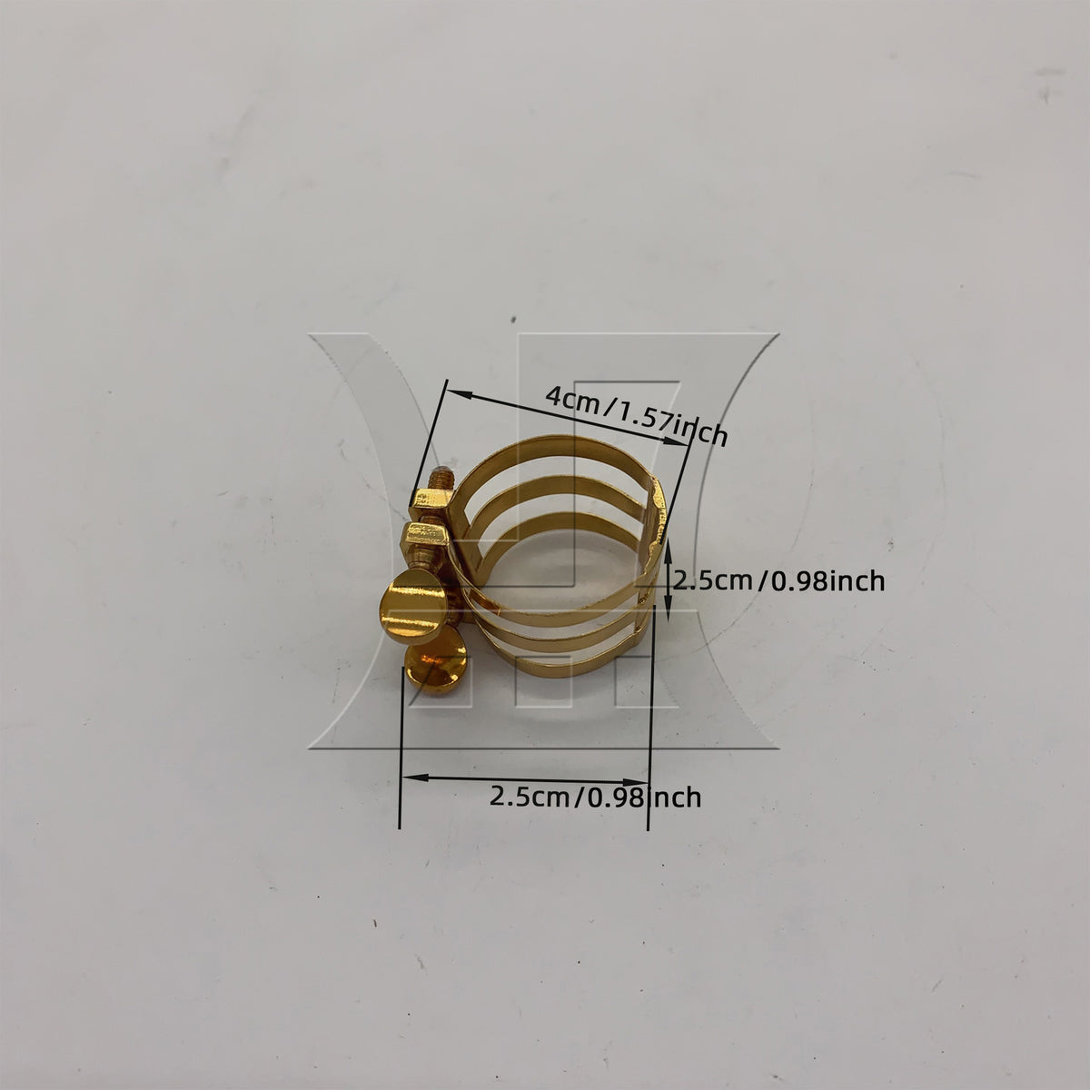 BQLZR 1pc Alto E-flat Saxophone Mouthpiece Ligature for Replace the Saxophone Mouthpiece