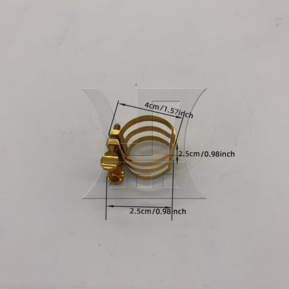BQLZR 1pc Alto E-flat Saxophone Mouthpiece Ligature for Replace the Saxophone Mouthpiece