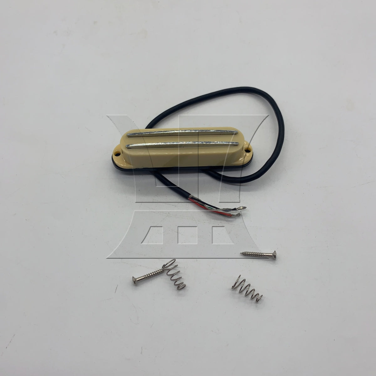 BQLZR 1pc Dual Rail Pickup Cream Yellow Electric Guitar Pickup Electric Guitar Accessories