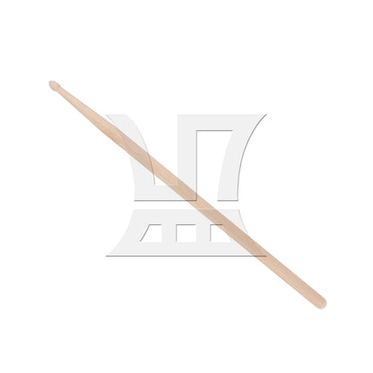 BQLZR 1pc Unpainted Wooden Drum Stick for Adult Practice Drumstick 40.6x1.5cm 7A