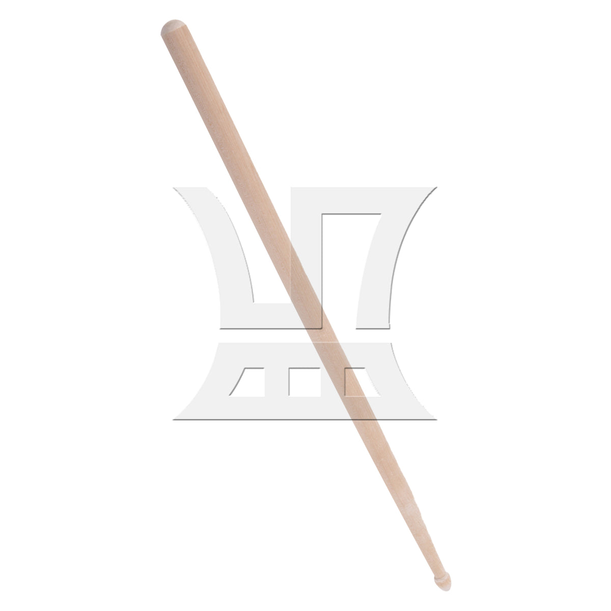 BQLZR 1pc Unpainted Wooden Drum Stick for Adult Practice Drumstick 39.5x1.37cm 7A