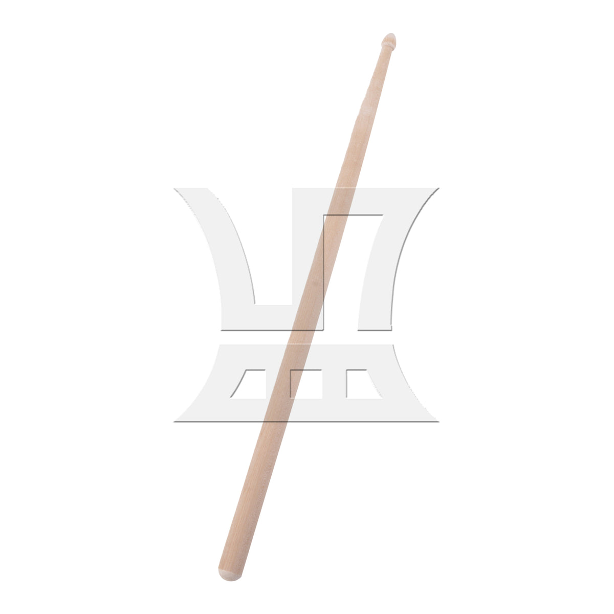 BQLZR 1pc Unpainted Wooden Drum Stick for Adult Practice Drumstick 39.5x1.37cm 7A